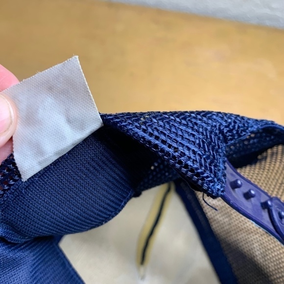 Cal-west Electric Napa Blue And Gold Vintage Snapback Hat - Picture 9 of 9